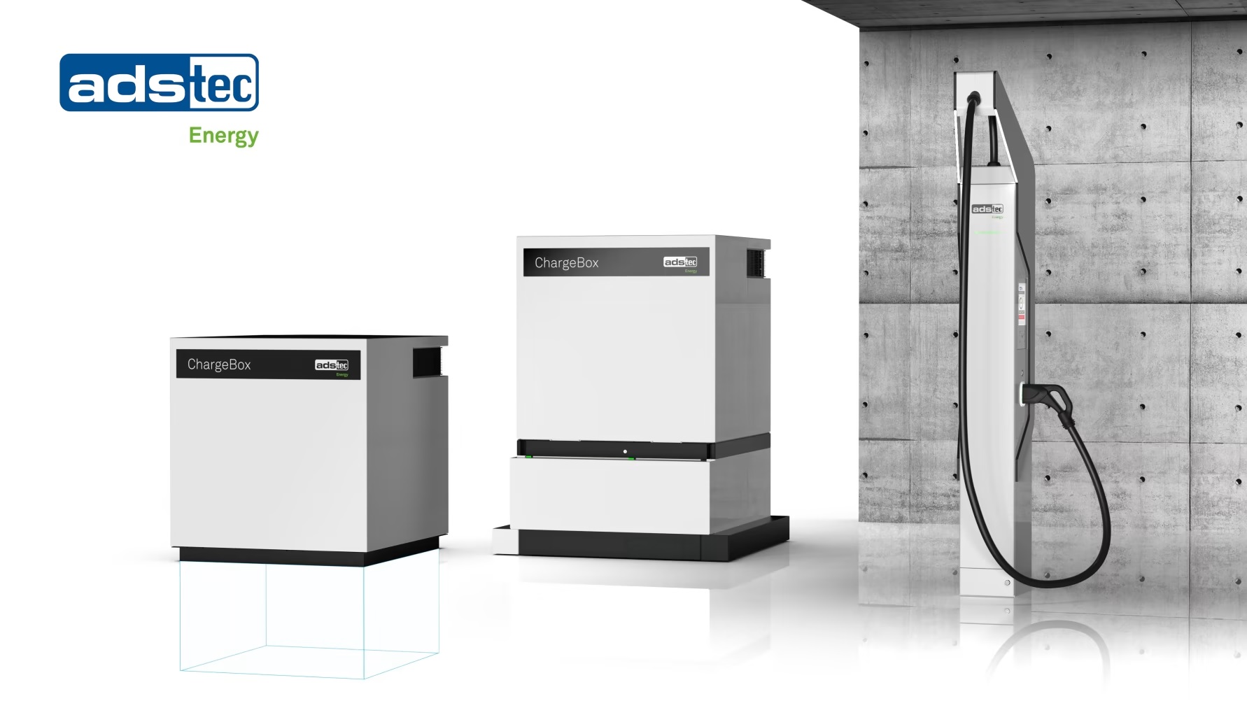 Two new installation options for the ultra-fast, battery-buffered ADS-TEC Energy ChargeBox system increase its flexibility for EV charge-point operators.