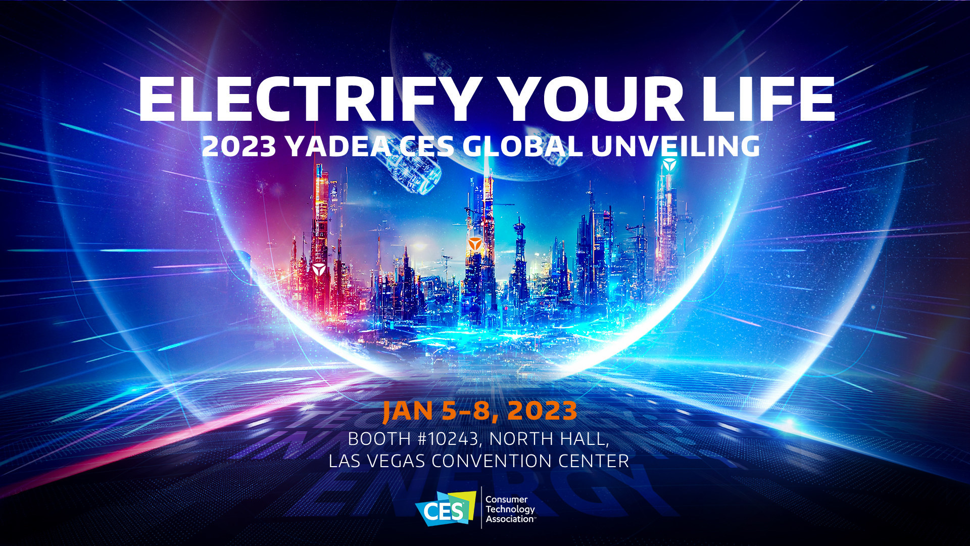 Yadea is making its CES debut at this month's event, which runs from January 5-8 in Las Vegas