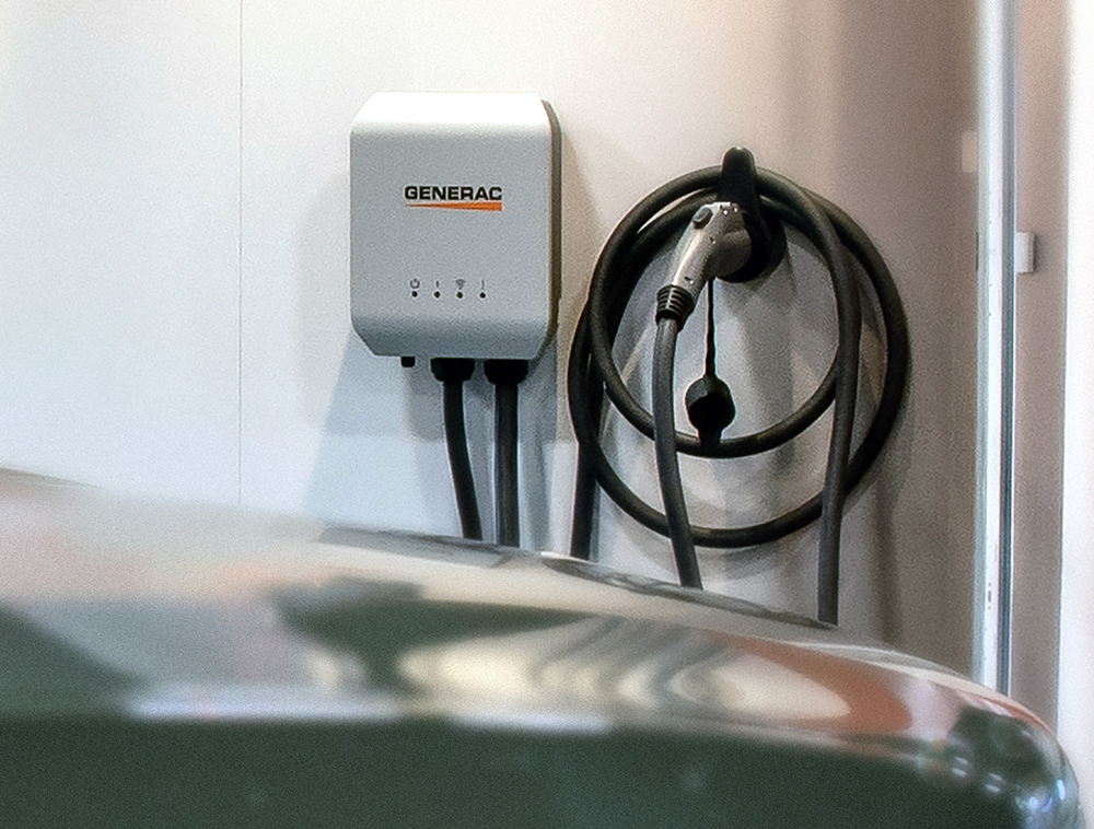 The Generac EV charger will be mass marketed and available for purchase in the second half of 2023.