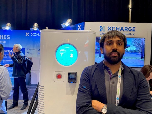 XCharge North America president Aatish Patel