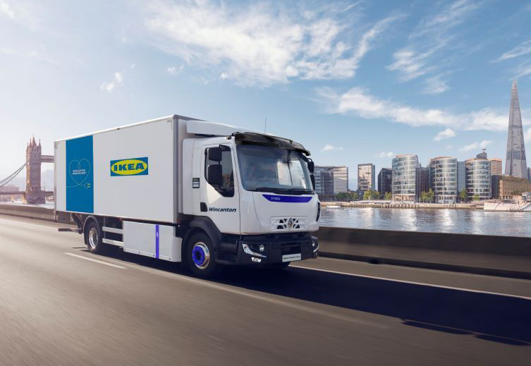 Wincanton has purchased 30 electric home delivery vehicles for its Ikea contract.