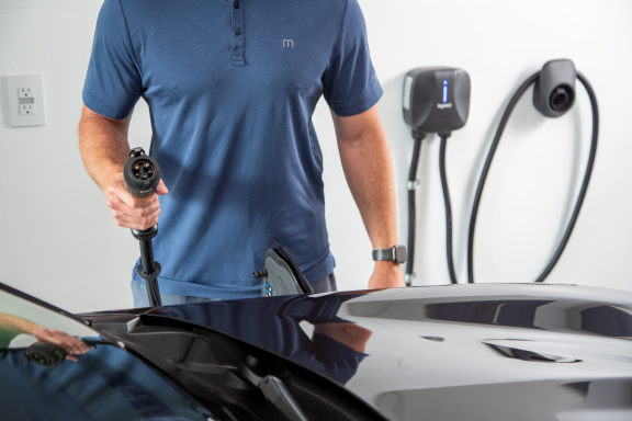 Energy Star certified for efficiency, Legrand's EV charger can also qualify users for potential rebates and tax credits. Photo: Legrand