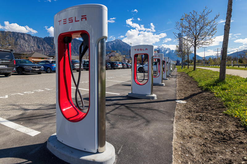 Tesla owners are relatively satisfied with the Tesla Supercharger network, survey finds © Christian Offenberg | Dreamstime.com