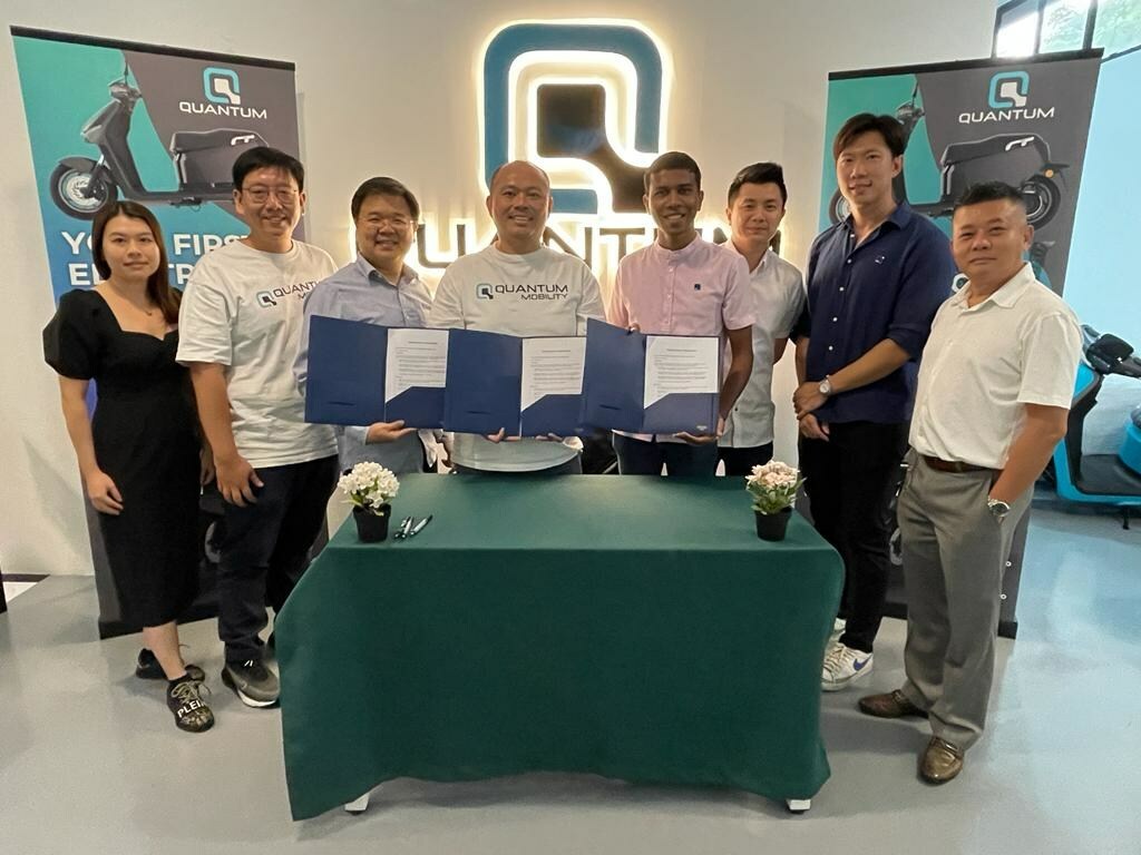 MOU Signing between Quantum Mobility, Quantum Volts and KGS. Photo: KGS/Quantum