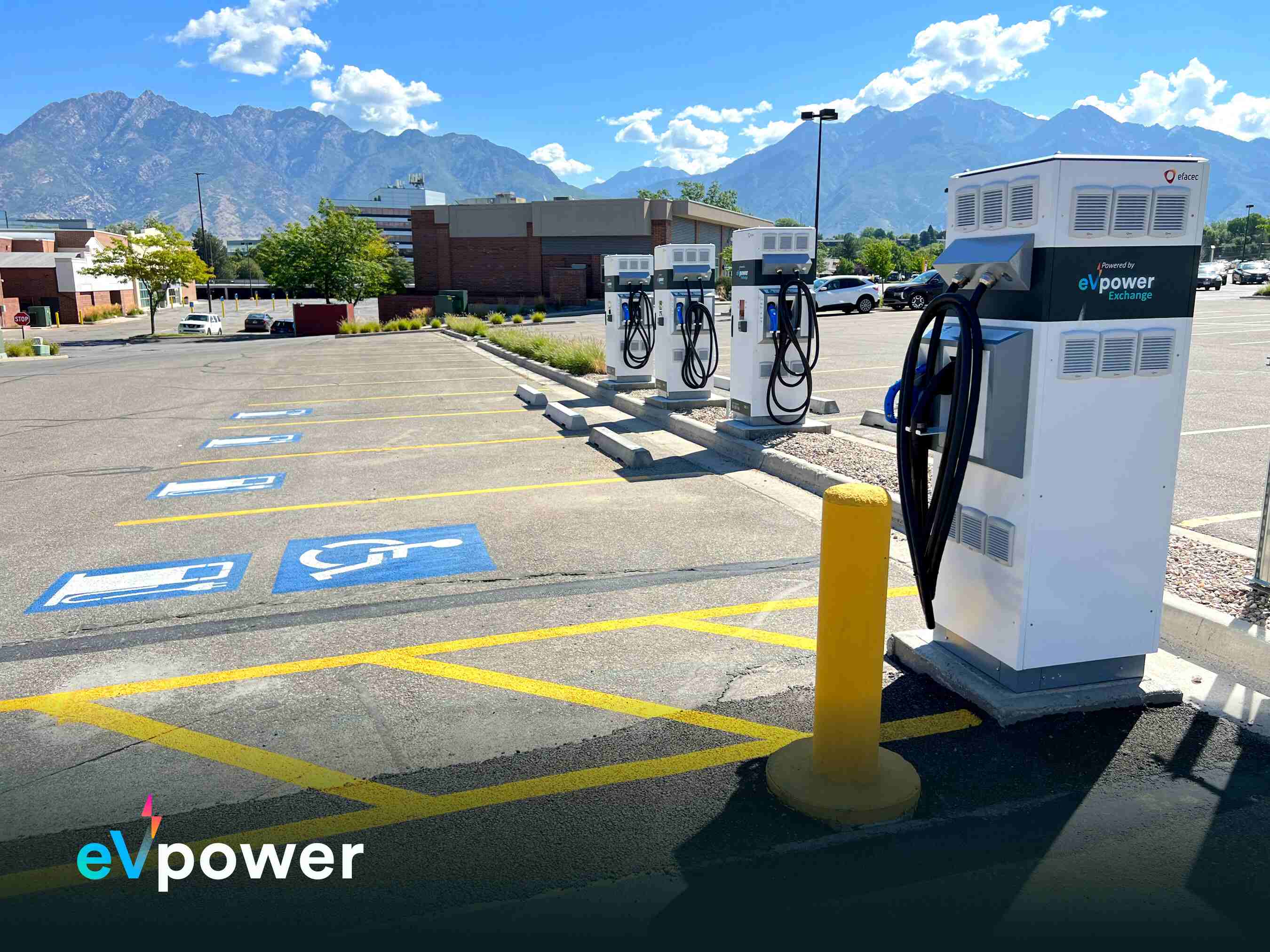   eV Power Exchange DC fast chargers installed and electrified throughout Utah. Photo: CNW Group/eV Power Exchange (USA) Corporation