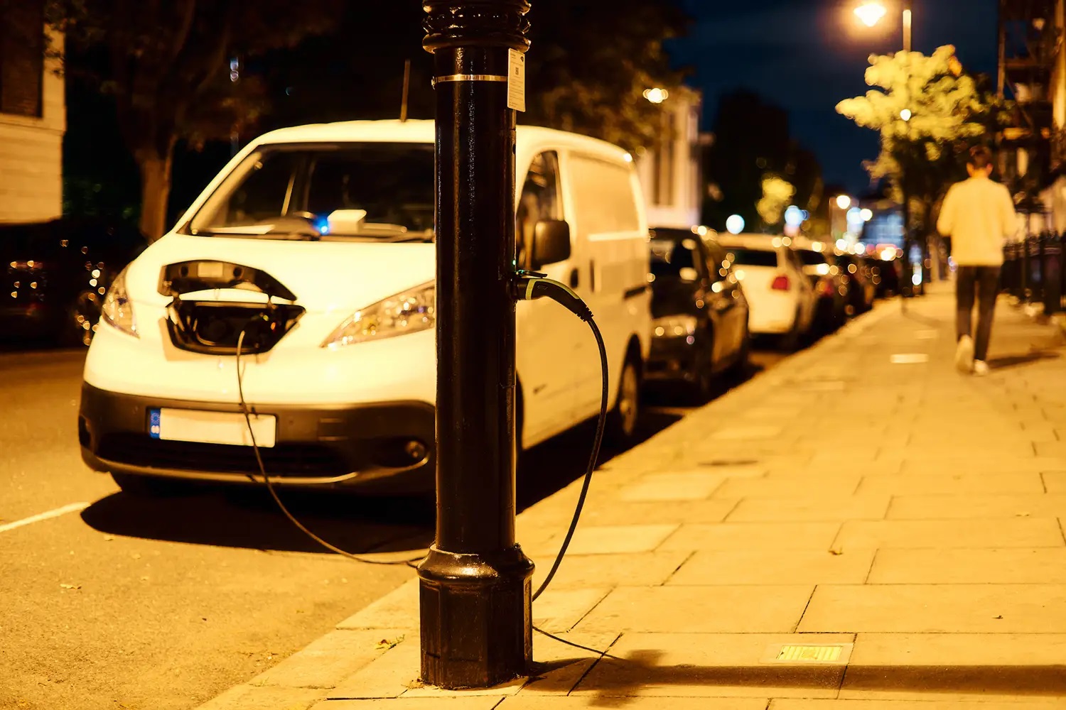 Ubitricity charge points, which take as little as two hours to install, will be deployed in MIddlesborough in a mixture of existing bollards and lampposts. Photo: Ubitricity