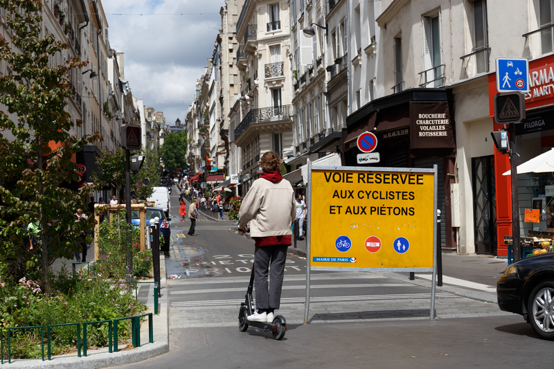 In 2023 Paris introduced a ban on self-service rental e-scooters following a public vote in the French capital. Image © Christian Jakob | Dreamstime.com