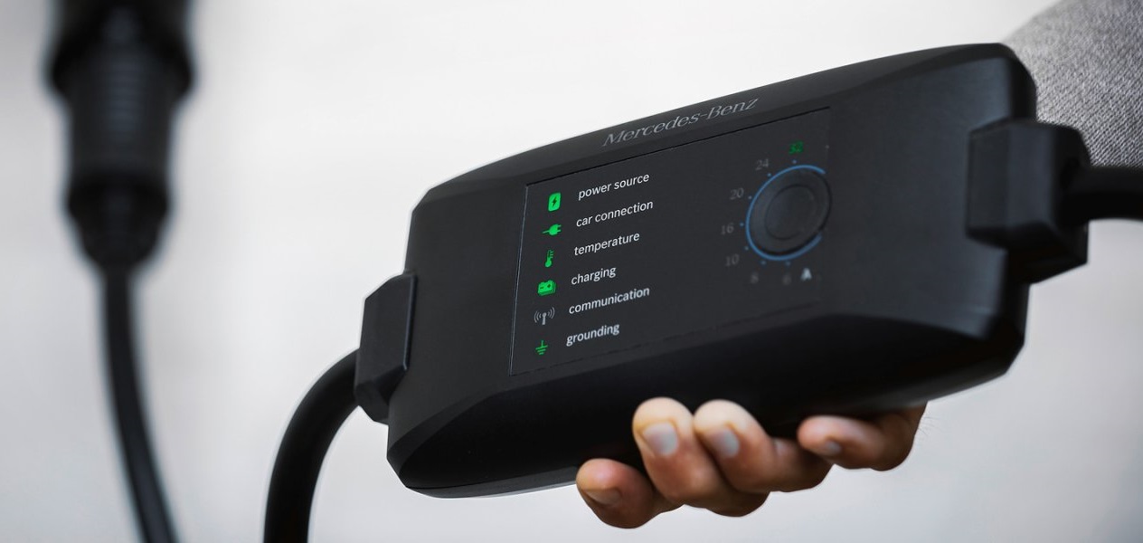 The Flexible Charging System Pro from Mercedes-Benz is available in the countries of the EU as well as in the UK and Switzerland. Availability in other countries is planned. Photo: Mercedes Benz