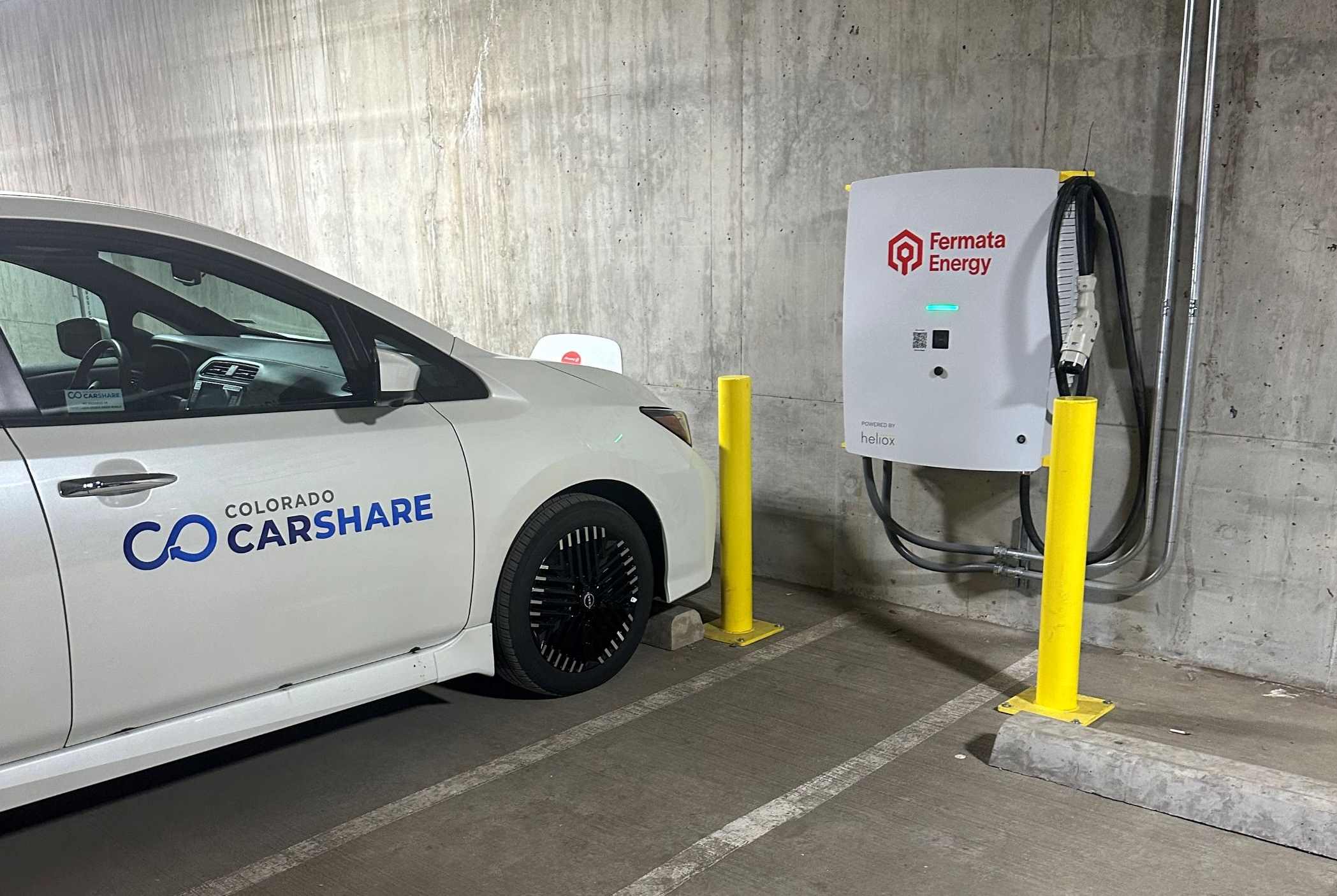 Fermata Energy and Xcel Energy's Vehicle-to-Everything (V2X) bidirectional charging pilot project at Boulder Housing Partners’ 30 Pearl development. Photo: Business Wire