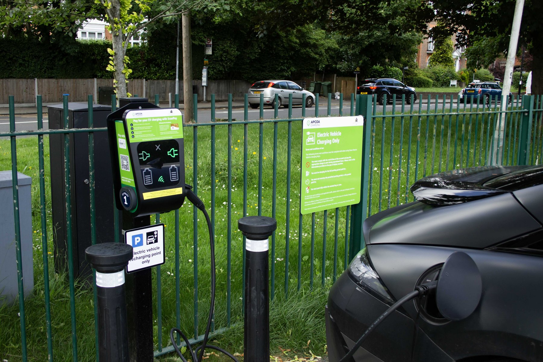 CC3 is Ctek’s most advanced charge point to date which is ready for the next era of EV adoption. Photo: Apcoa