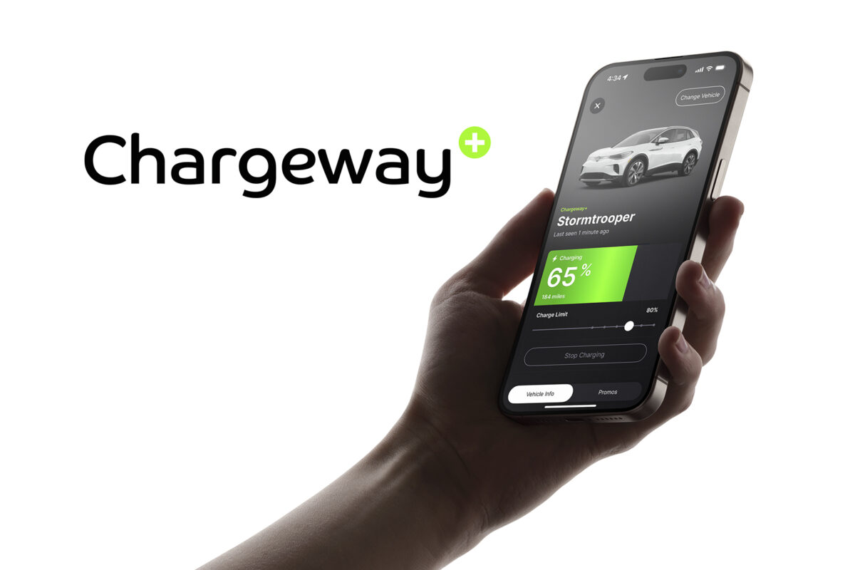 Chargeway Plus offers battery state of charge, charging status and, for most makes and models of EV, the ability to start and stop charging. Photo: Chargeway