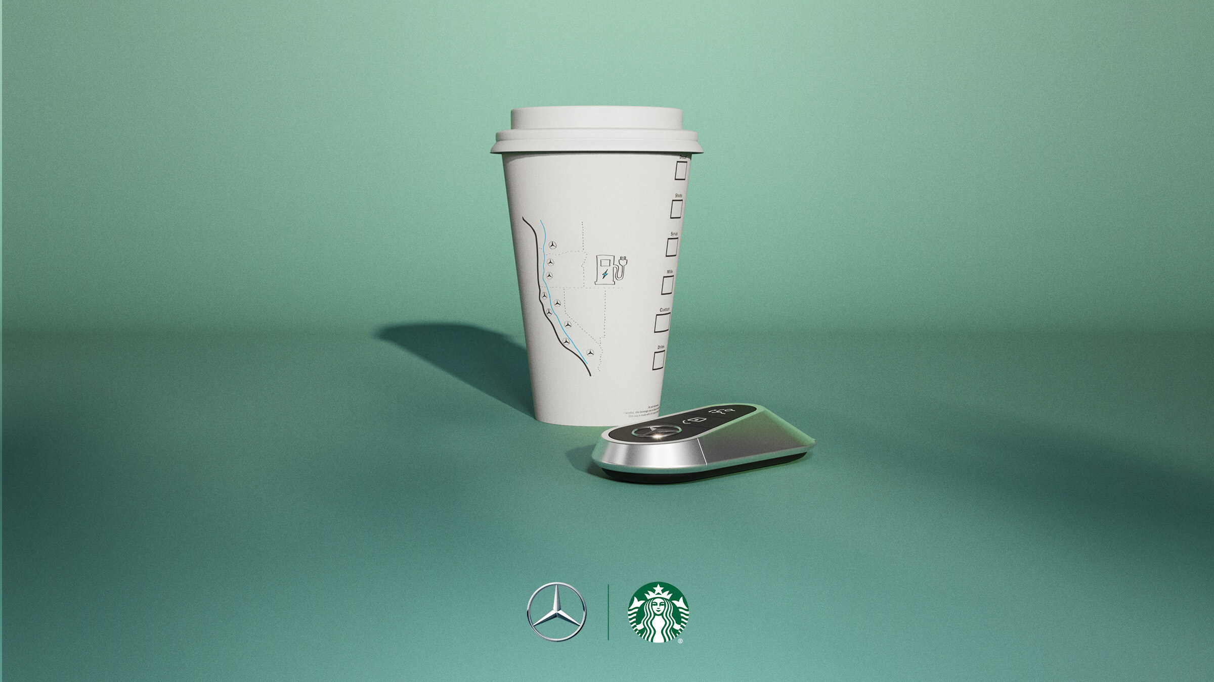 The ambition of the first phase of the collaboration will be to add DC Fast chargers at Starbucks locations along the 1,400-mile Interstate 5 corridor. Photo: Starbucks