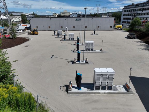 Kempower has partnered with Wennstrom to support the launch of Norway-based Fastcharge’s first public charging site for electric trucks in Oslo, Norway. Photo: Kempower