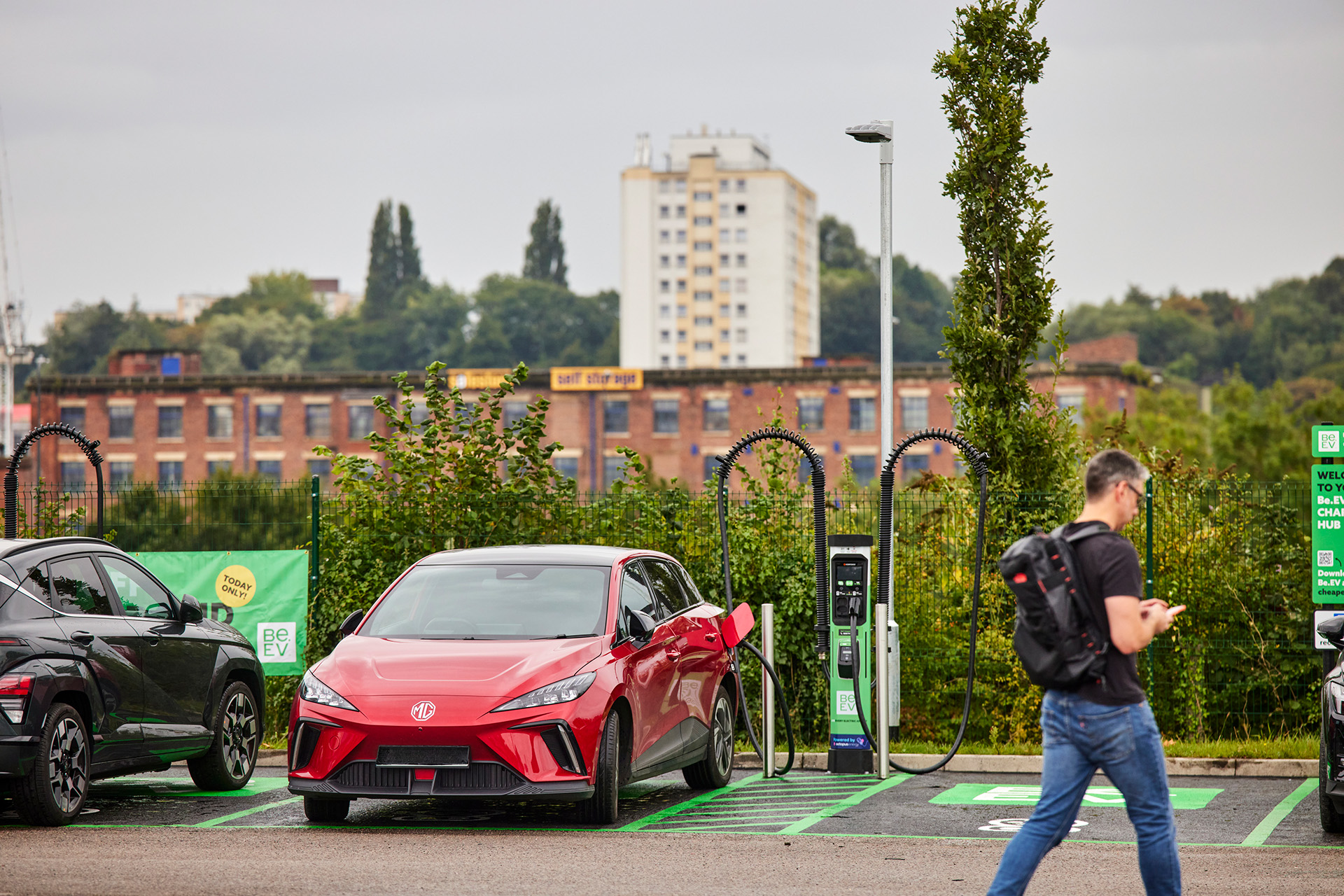 Be.EV is one of the fastest-growing EV charge point operators (CPO) in the UK. Photo: Be.EV