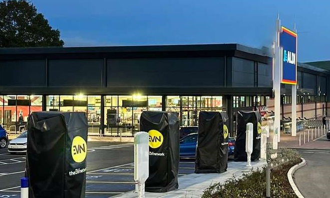 The EV Network has successfully implemented projects across the UK, including one of Europe’s largest charging hubs at NEC Birmingham. Photo: The EV Network. Photo: The EV Network