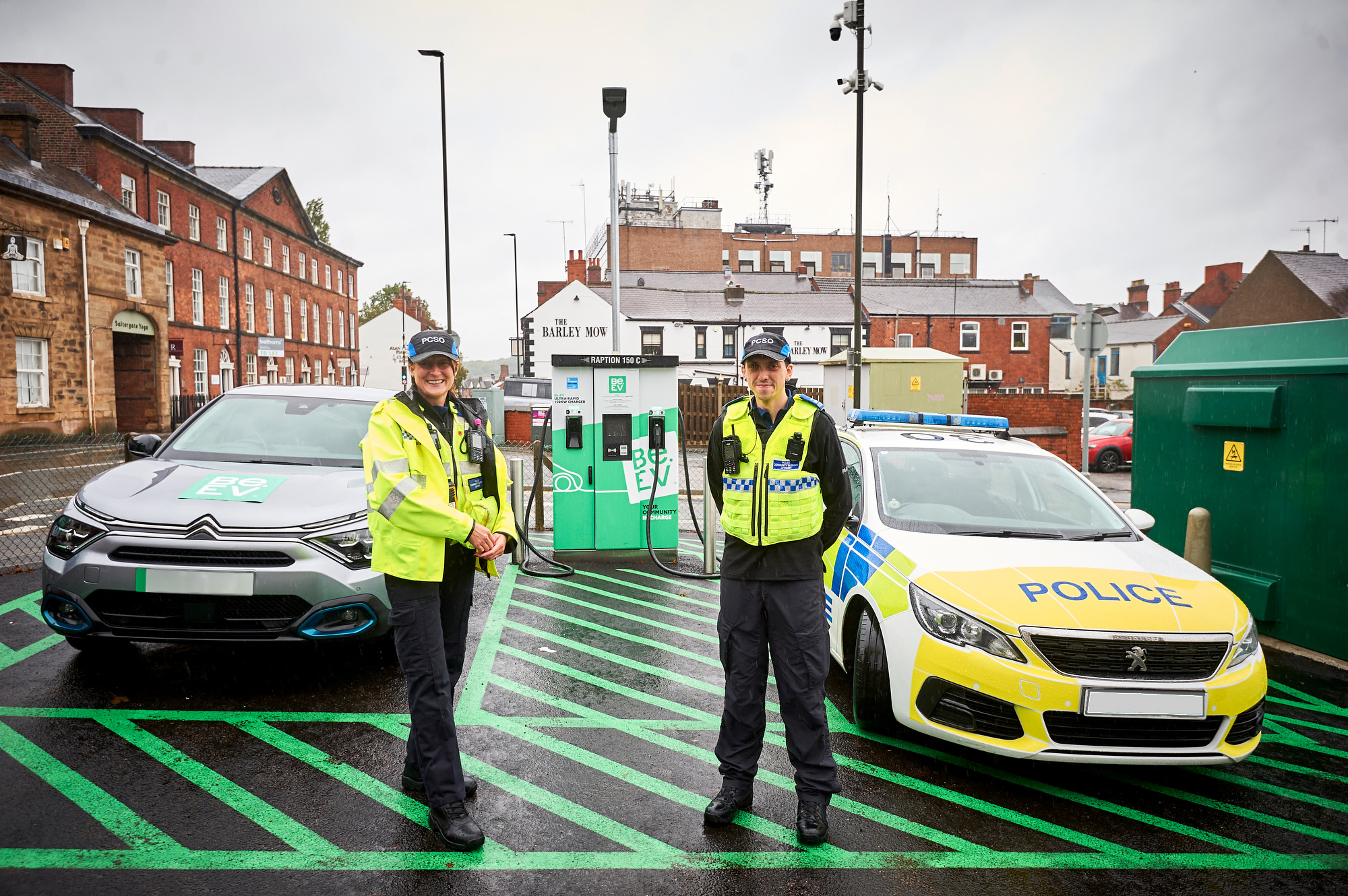 Many charge point operators have experienced serious cases of vandalism in recent months and the Chesterfield Hub provides a template for the rest of the industry to follow. Photo: BeEV