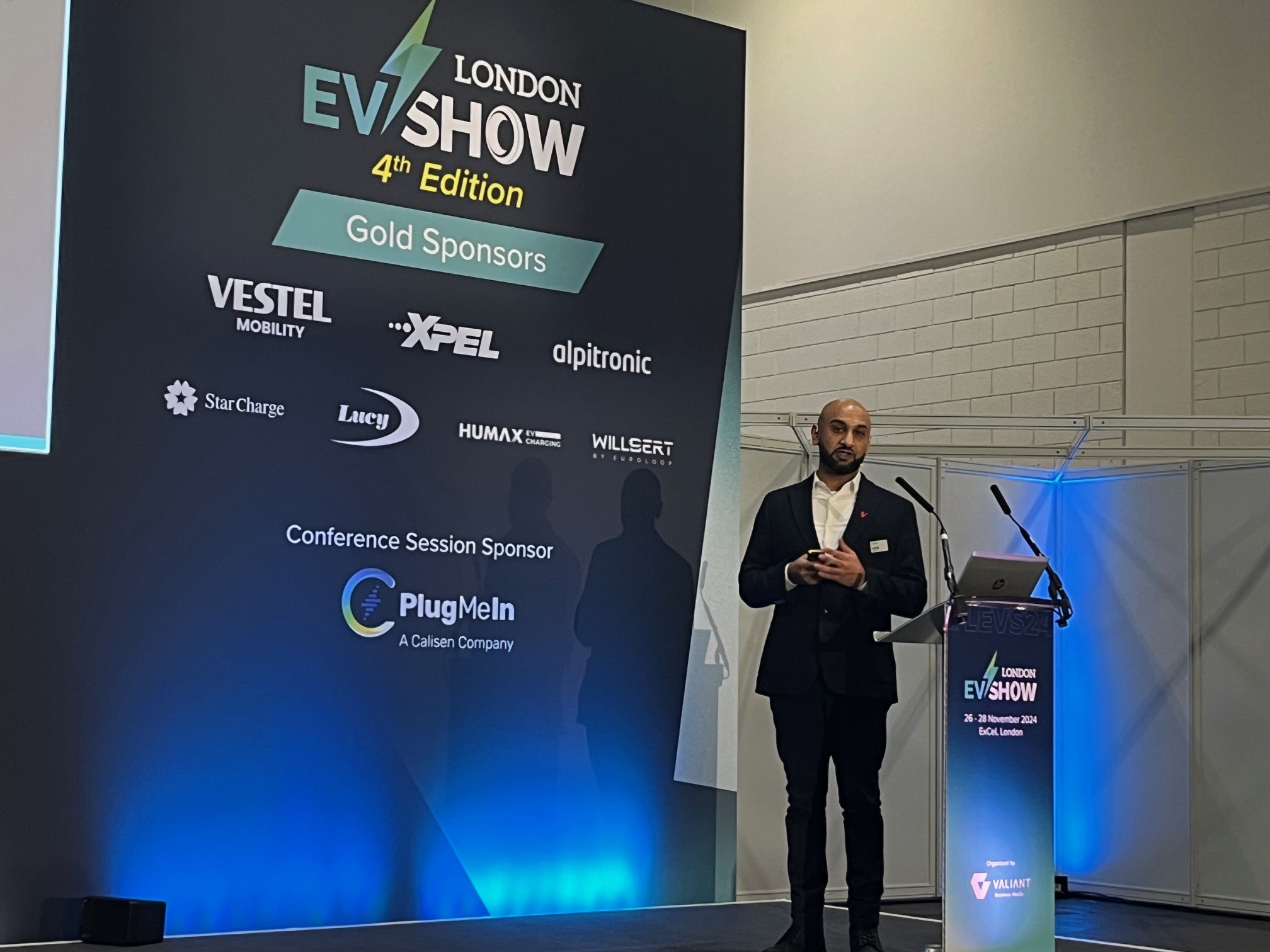 "We need smarter systems that do more than just deliver electricity," said Ali Khan of Vestel, speaking at the London EV Show