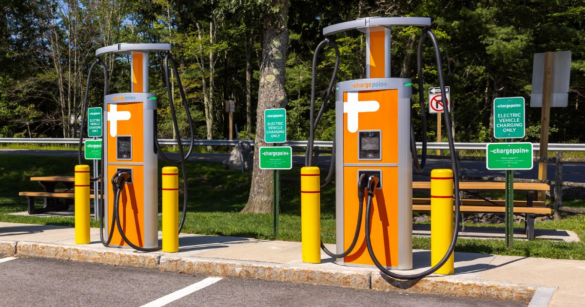 ChargePoint, through its partners, has received NEVI awards of more than US$19m to deploy 248 DC fast charging ports at 45 sites along California highways. Photo: ChargePoint