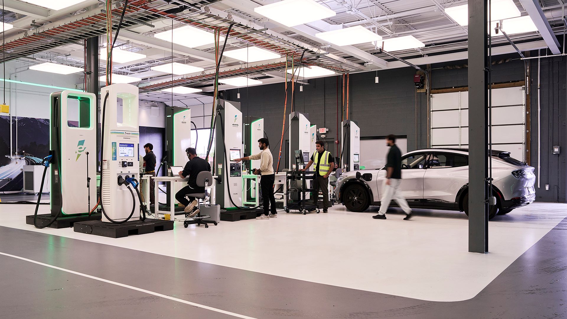 New technology development lab will focus on EV charging network quality. Photo: Electrify America