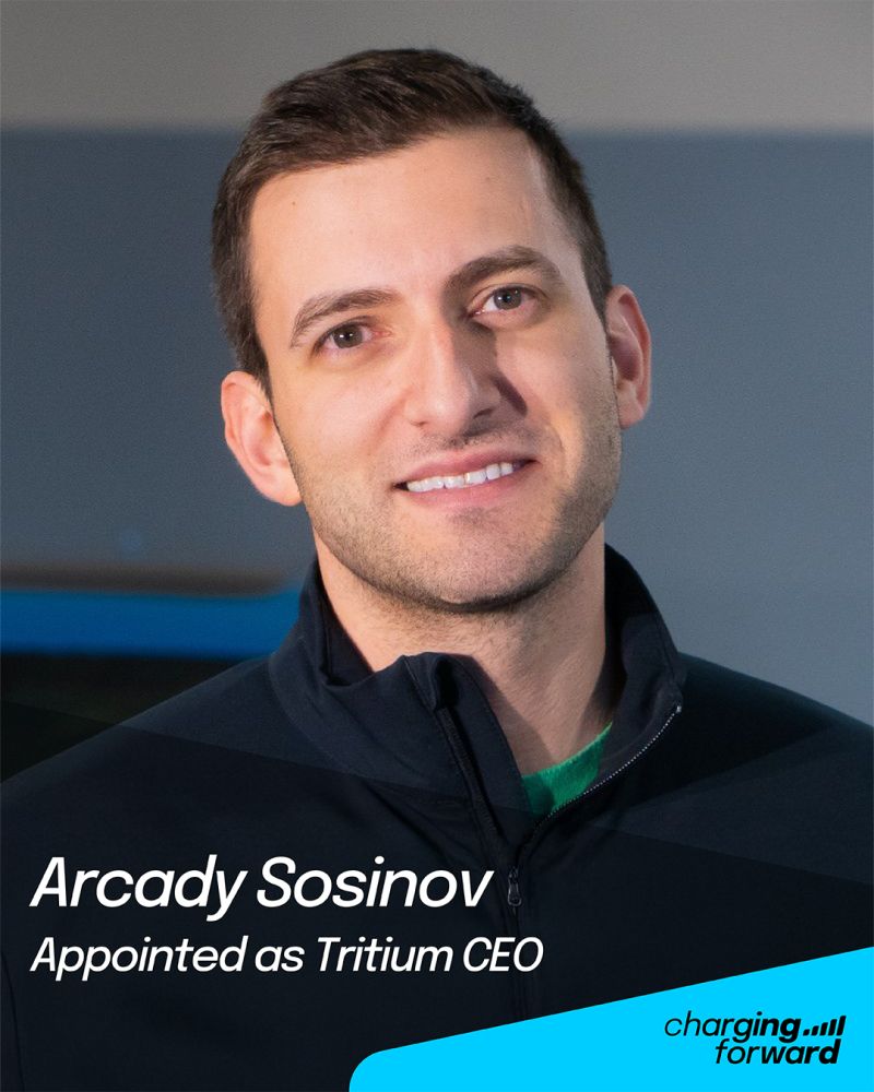 New Tritium CEO Arcady Sosinov. Image: Tritium