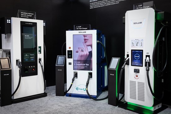 SOLUM's Electric Vehicle Power Module is being exhibited at CES 2025. Image: Honest Media