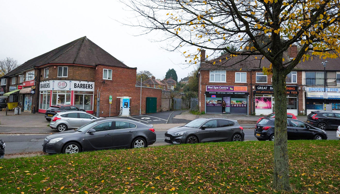 Zest's Oscott EV charging facility in Birmingham, UK. Image: Zest