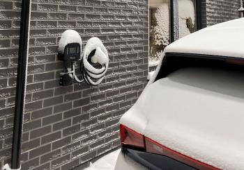 Ohme EV smart chargers are designed to weather temperatures ranging between -20°C to +40°C as well as simulated rain, snow and solar radiation