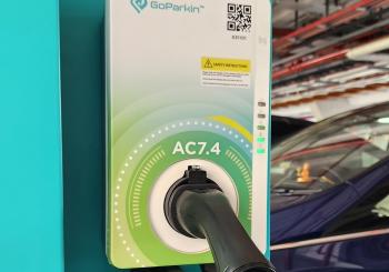 The system brings together car parking and EV charging on a single app