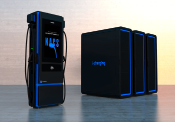 The Blueberry charging solutions stand out as a versatile offering for the North American market. Photo: i-Charging
