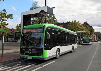 The control of charging infrastructure will improve availability of electric buses. Photo: Üstra Hannoversche Verkehrsbetriebe