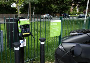 CC3 is Ctek’s most advanced charge point to date which is ready for the next era of EV adoption. Photo: Apcoa