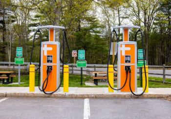 All of the NEVI sites awarded to ChargePoint customers or partners feature the ChargePoint Express Plus modular DC fast charging platform capable of delivering charge speeds up to 500kWh. Image: ChargePoint