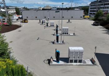 Kempower has partnered with Wennstrom to support the launch of Norway-based Fastcharge’s first public charging site for electric trucks in Oslo, Norway. Photo: Kempower