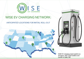 Nuvve and Wise EV have partnered to create convenient public EV charging station infrastructure in select markets across the US. Image: Wise EV