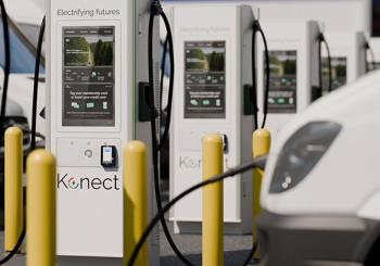 Konect, Gilbarco Veeder-Root’s end-to-end emobility ecosystem business, offers fuel retailers opportunity to grow and future-proof their businesses while helping meet global need for more EV chargers and drive transition to electric mobility. Photo: Gilbarco Veeder-Root