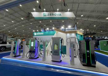 Zerova Technologies showcased a range of advanced charging equipment at last week’s EV Auto Show. Photo: Zerova Technologies