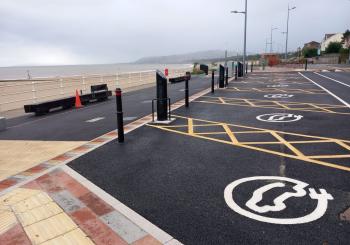 As many as 55,000 fast chargers and 4,000 rapid chargers by 2030 are needed in Wales, according to the Electric Vehicle Charging Strategy for Wales. Image: Mott MacDonald