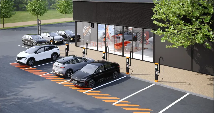 Most charging stations will be at Renault dealerships close to motorways