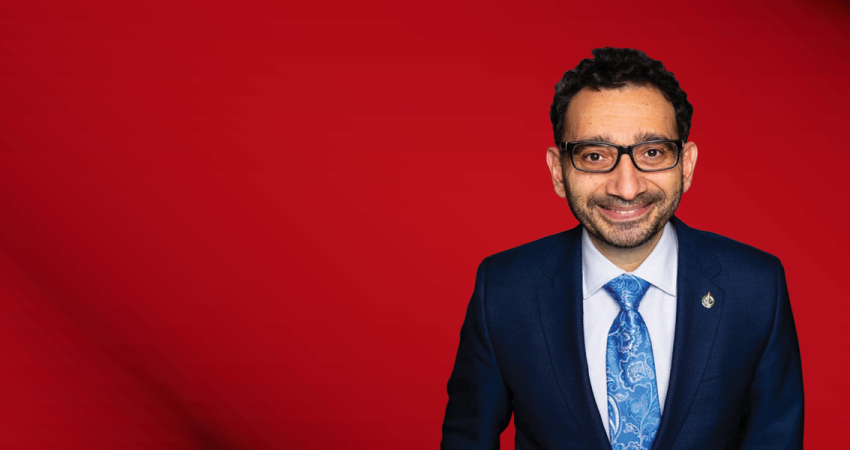 Canadian minister of transport Omar Alghabra