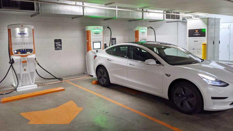 Chargefox will provide the NSW government with EV charging management for AC and DC chargers. Photo: Chargefox