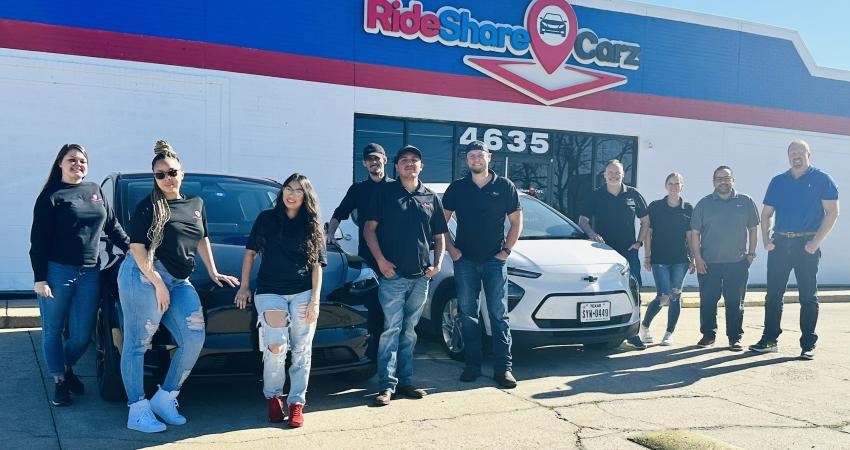 The RideShare Carz team, Garland TX. Photo: Bluedot