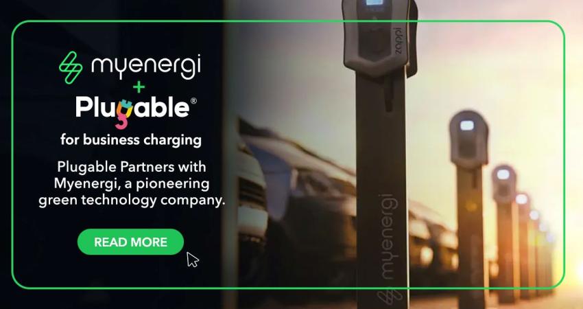 The partnership will enable Myenergi business customers to benefit from Plugable's platform, while Plugable leverages Myenergi's innovative technology and installation expertise to provide top-tier EV charging solutions. Graphic: Myenergi Ireland