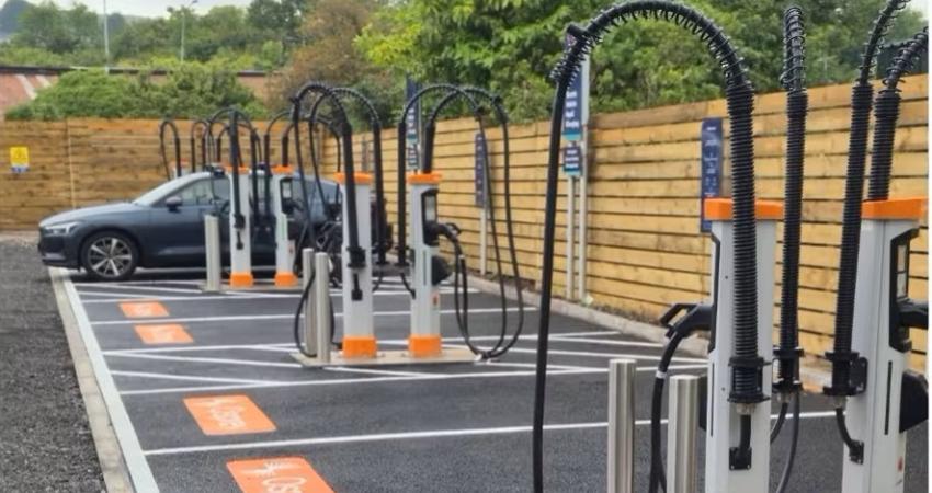 Osprey's network now boasts over 1,200 charging bays across the UK. Photo: Osprey Charging