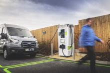 The fast charger is capable of adding 100 miles in less than five minutes