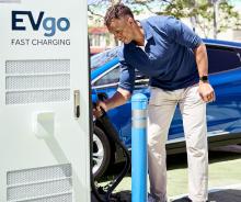 EVgo’s charging network features over 850 fast charging locations across more than 30 states