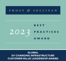 Driivz provides customers with a scalable, intelligent, and integrated solution that effectively manages networks and provides drivers with an exceptional EV charging experience. Image: Frost & Sullivan