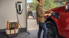 A first-of-its-kind collaboration between Ford and Resideo will explore customer benefits through pairing a smart electric vehicle directly with smart home solutions. Photo: Ford Motor Company