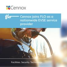 Cennox has joined Flo as a nationwide EVSE service provider