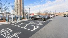 An EVgo fast charging station in Atlanta, GA. Photo: EVgo