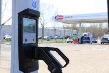 Kempower has delivered its first public charging systems in Kleve, Germany at a charging hub operated by Kuster Energy. Photo: Kempower